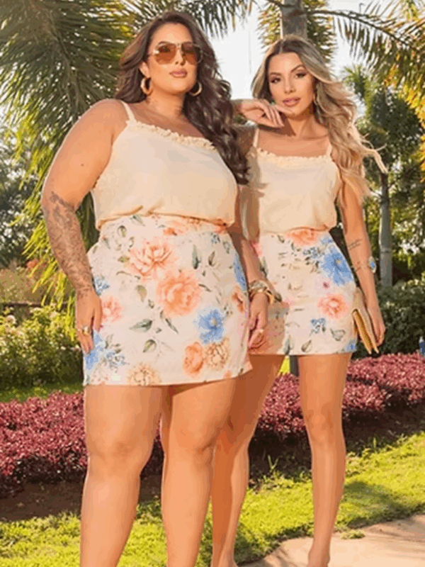 FBL-11 Saia Floral Divas Voga